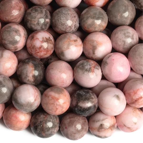 R�zsasz�n zebra j�spis gy�ngy�k 10 mm zsin�