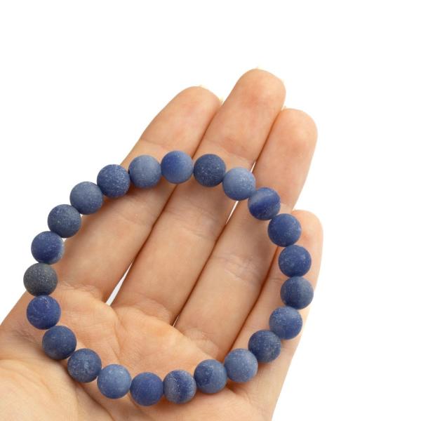 Naramok-avanturin-modry-8mm-matny-3