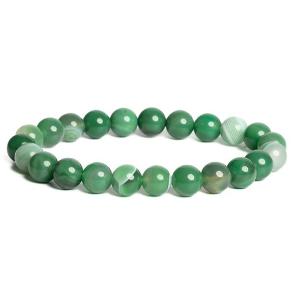 Kark�t� szalagos ach�t s�t�tz�ld 8 mm