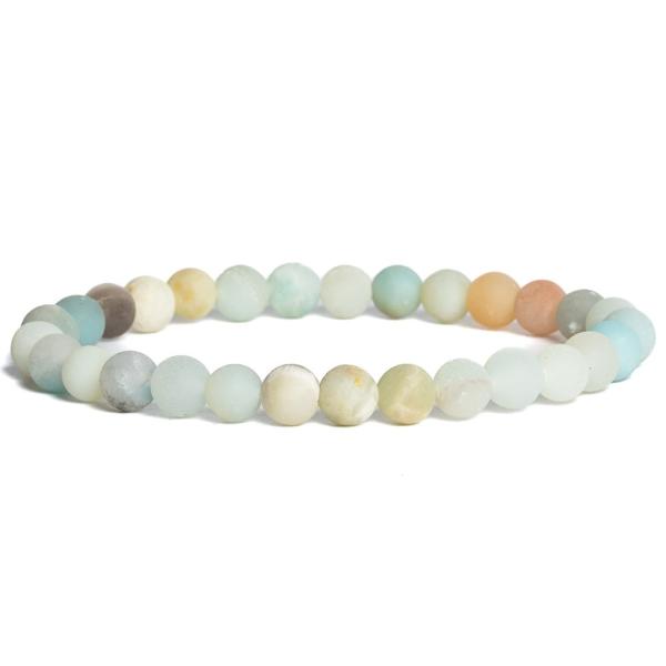 Kark�t� amazonit 6 mm matt