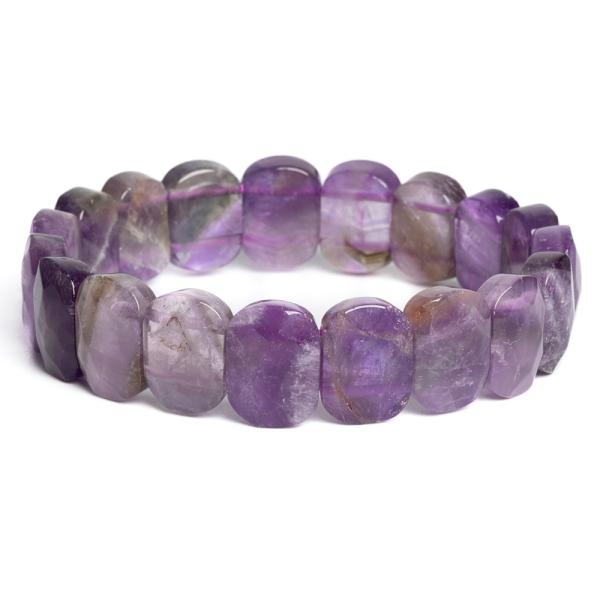 Kark�t� lapos csiszolt ametiszt