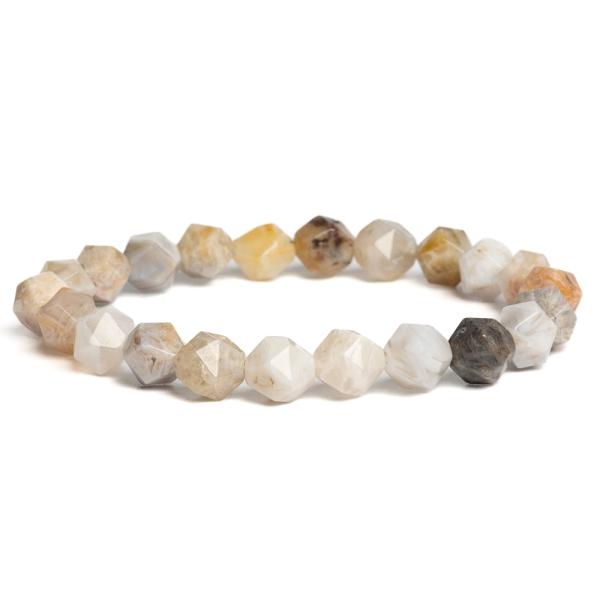 Kark�t� bambusz ach�t 8 mm bicone csiszol�s