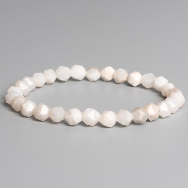 Kark�t� feh�r ach�t 6 mm bicone csiszol�s