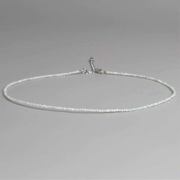 Nyaklnc amazonitbl 2-3 mm